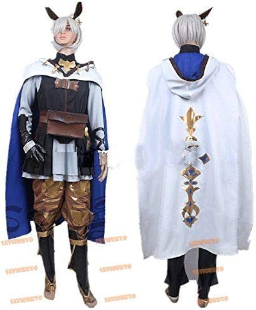 グランブルーファンタジー/ドランク/コスプレ衣装+ウィッグ/フル